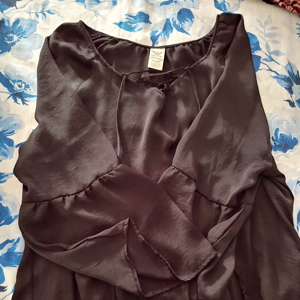 Silk dress shirt